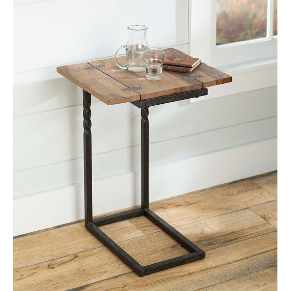 Plow & Hearth Solid Wood C Table End Table & Reviews Wayfair